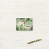 Golfspieler Post-it Klebezettel (Auf Schreibtisch)