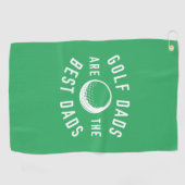 Golfspieler sind die besten Vater für Väter Golfhandtuch (Horizontal)