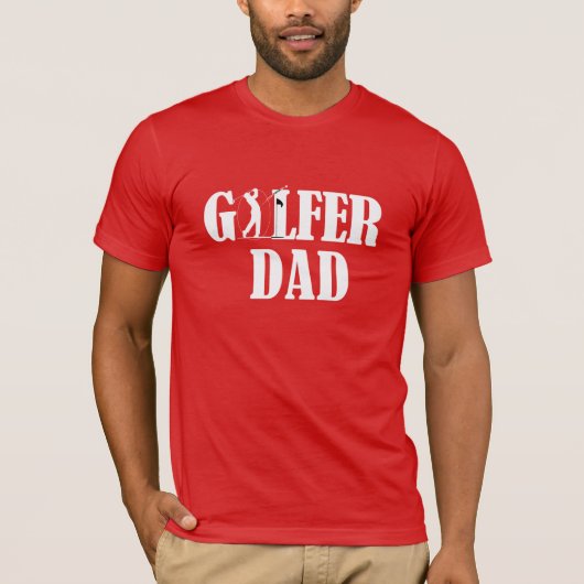 Golfspieler T-Shirt (Vorderseite)
