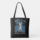 Golfspieler Tasche (Rückseite)