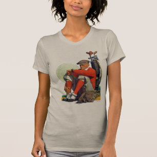 Golfspieler wartet vergeblich T-Shirt
