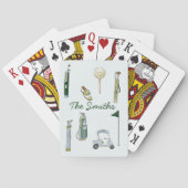 Golfspielkarten Spielkarten (Rückseite)