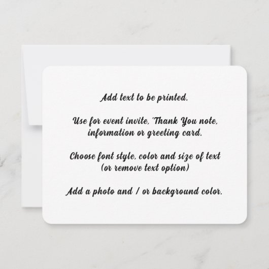 Golfspieltag Einladung (Rückseite)