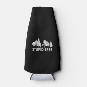 Golfsportgeschenk für Stupid Tree Disc Flaschenkühler