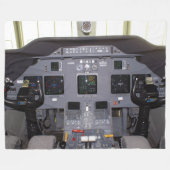 GOLFSTREAM 6200 COCKPIT FLEECEDECKE (Vorderseite (Horizontal))