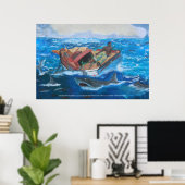 Golfstrom, der von Craig Hunter wiederbelebt wird Poster (Heimbüro)