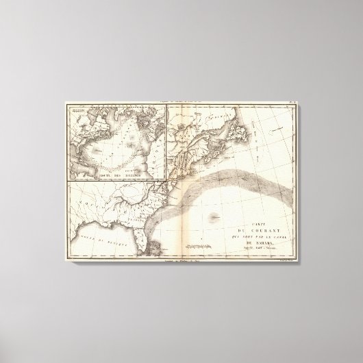 Golfstrom Leinwanddruck (Vorderseite)