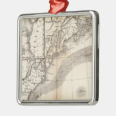 Golfstrom Silbernes Ornament (Links)