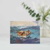 Golfstrom von Winslow Homer Postkarte (Stehend Vorderseite)