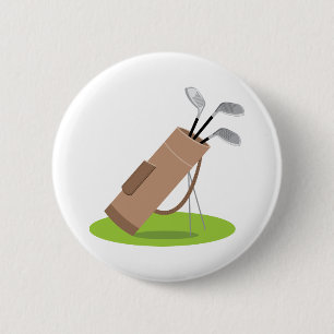 Golftasche Button