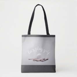 Golftasche, grau-weiß, niedlich für Golfer Tasche