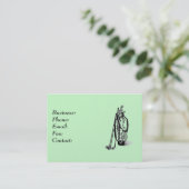 Golftasche Visitenkarte (Stehend Vorderseite)