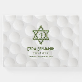 Golfthema Golf Bar Mitzvah Gästebuch
