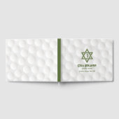 Golfthema Golf Bar Mitzvah Gästebuch (Voll)