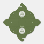 Golfthema Golf Bar Mitzvah Geschenkschachtel (Ungefaltet)