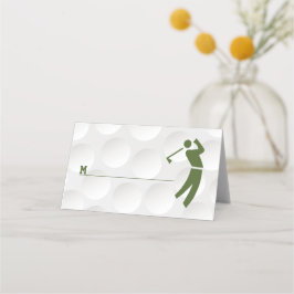 Golfthema Golf Bar Mitzvah Platzkarte