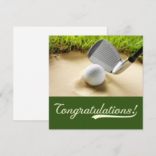 Golftöne "Golfen im Alleingang (Vorne/Hinten)