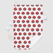 Golftuch Malteser Kreuz Golfhandtuch (Insitu)
