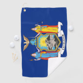 Golftücher mit der Flagge von New York Golfhandtuch (Insitu)