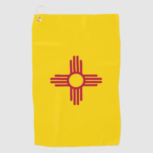 Golftücher mit Fahne von New Mexico Golfhandtuch