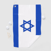 Golftücher mit Flagge Israels Golfhandtuch (Insitu)