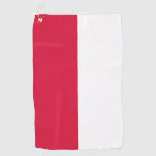 Golftücher mit polnischer Flagge Golfhandtuch
