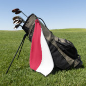 Golftücher mit polnischer Flagge Golfhandtuch (Gras)