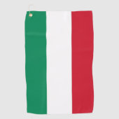 Golftücher mit ungarischer Flagge Golfhandtuch (Vorderseite)