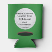 Golfturnier Country Club Wohltätigkeit kann kühler Dosenkühler (Vorderseite)