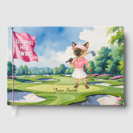 Golfturnier der Frau für die siamesische Katze Gol Gästebuch