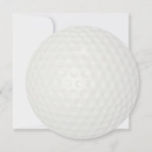 Golfturnier Einladung (Rückseite)