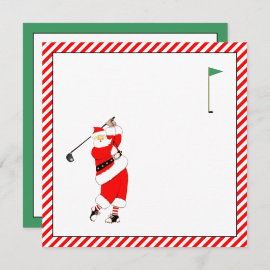 Golfturnier Einladungen (Vorne/Hinten)