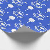 Golfturnier Geschenkpapier (Ecke)