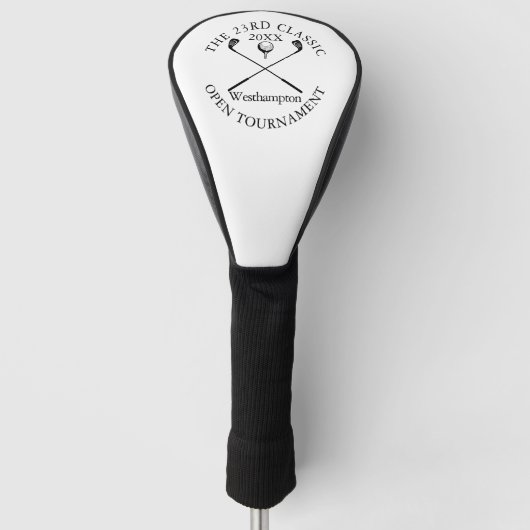 Golfturnier-Klassiker-Event Golf Headcover (Vorderseite)