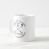 Golfturnier-Klassiker-Event Kaffeetasse (Vorderseite Links)