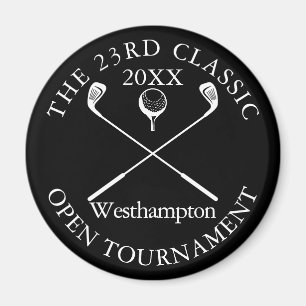 Golfturnier Klassisch Elegant Magnet