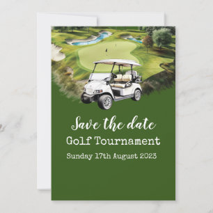 Golfturnier Save the Date Einladung