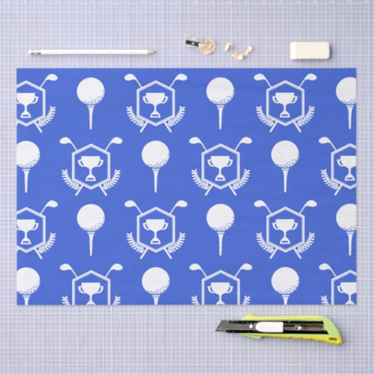 Golfturnier Seidenpapier (Handwerk)