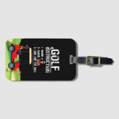 Golfunterricht für Golfer-Zuhause-Dekoration lusti Gepäckanhänger (Vorderseite (Horizontal))