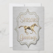 Golfurlaub auf Silver Western Einladung (Vorderseite)