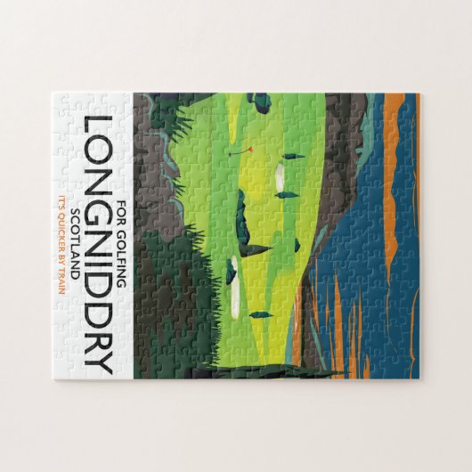 Golfurlaub in Schottland Puzzle (Horizontal)
