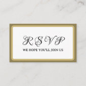 Golfurlaub vor Hochzeiten - Party Begleitkarte (Vorderseite)