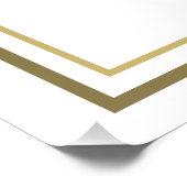 Golfurlaub vor Hochzeiten Party Weekend Aktivität Poster (Ecke)