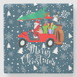 Golfurlaub Weihnachten Reiten Golf Golf Golf Golf  Steinuntersetzer