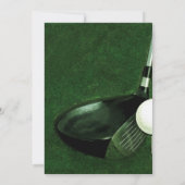 Golfveranstaltung Einladung (Rückseite)