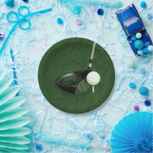 Golfveranstaltung Pappteller (Party)