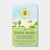 GOLFVERANSTALTUNGSPLATZ AUSWEIS (Rückseite)