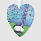 Golfverzierung Ornament (Vorderseite)