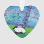 Golfverzierung Ornament (Rückseite)