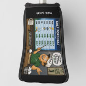 Golfvorhersage Lustige Golf-Sprüche  Golf Headcover (Rotieren 90)